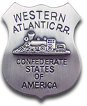 [ Western Atlantic R.R. / C.S.A. Badge]