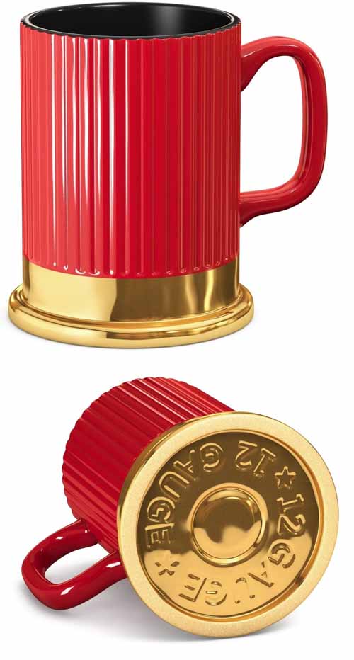 12ga Shotgun Shell Mug