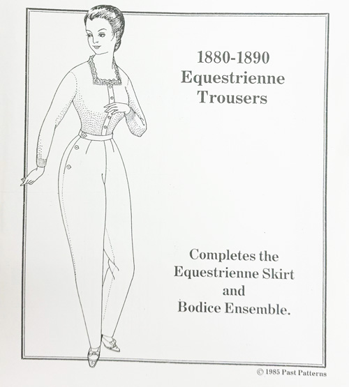 1880's Riding Habit Trousers