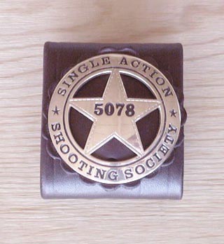 Wild West Mercantile Sass Badge Holder -CLOSEOUT ITEM | Wild West ...