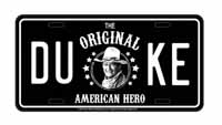 [ John Wayne License Plate - Original American Hero]