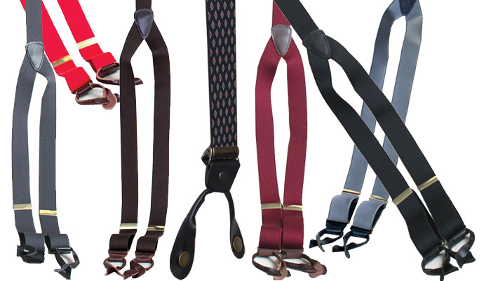 Elastic Y-Back Suspenders