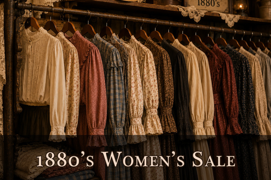 Bargain Corral &mdash; 1880s Women's